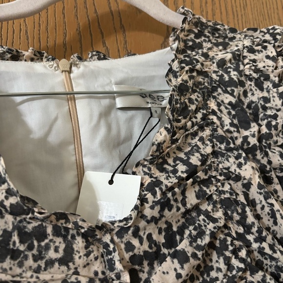 Sea New York - Gia Print Ruched Top NWT Sz 2 - Picture 4 of 8